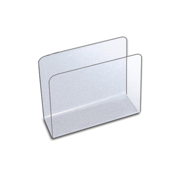Clear Acrylic Desk File Holder- Large, PK4